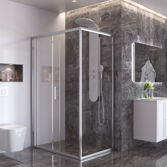 Гидромассажная панель Taliente ТА-G-A03Wcr, белый/хром - фото 2