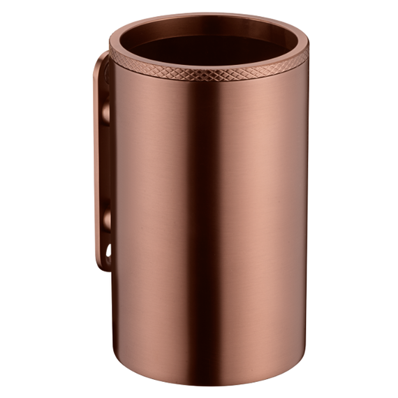 Стакан для зубных щеток Boheme Uno 10974-BRB, цвет брашированная бронза - фото 