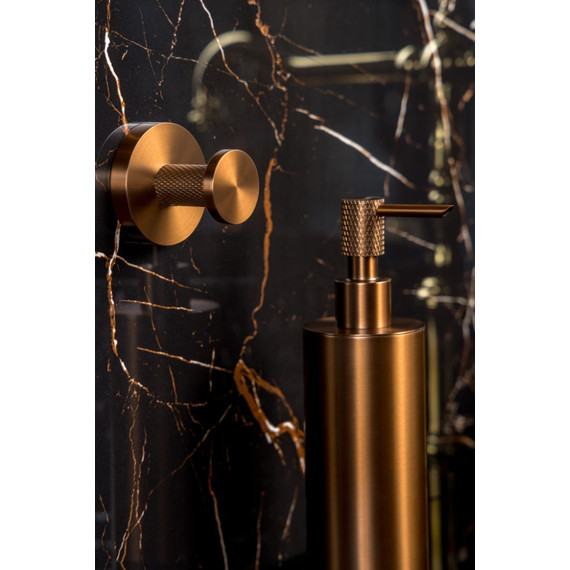 Дозатор для жидкого мыла Boheme Uno 10980-BRB, цвет брашированная бронза - фото 2