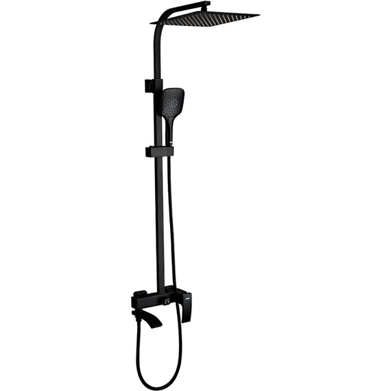 Душевая стойка Gappo G2407-6, черный - фото 