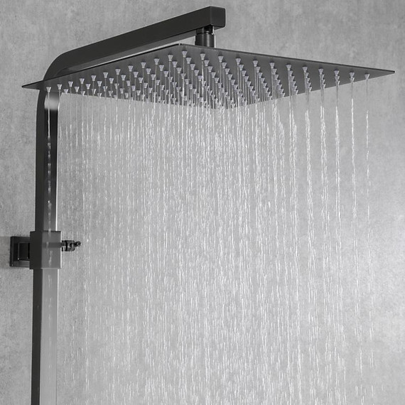 Душевая стойка Gappo G2417-9, оружейная сталь - фото 3