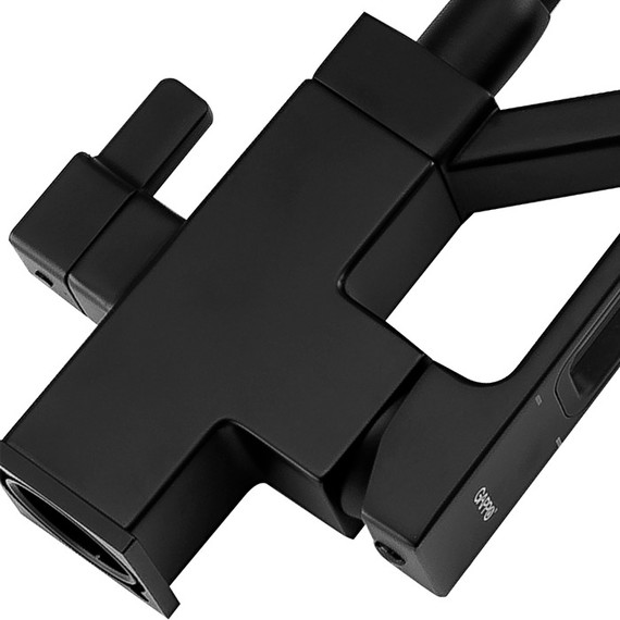 Смеситель для кухни Gappo G4317-6, черный - фото 7