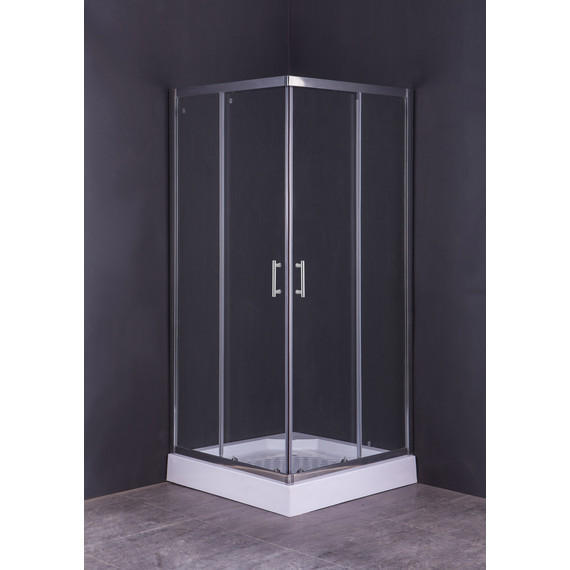 Душевое ограждение Taliente 100x100 см TA-10102-1CP, хром/прозрачное - фото 2