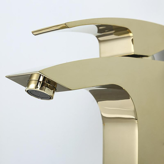 Смеситель для раковины Gappo G1007-13, золото - фото 4
