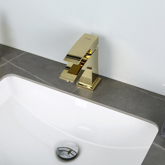 Смеситель для раковины Gappo G1007-13, золото - фото 6