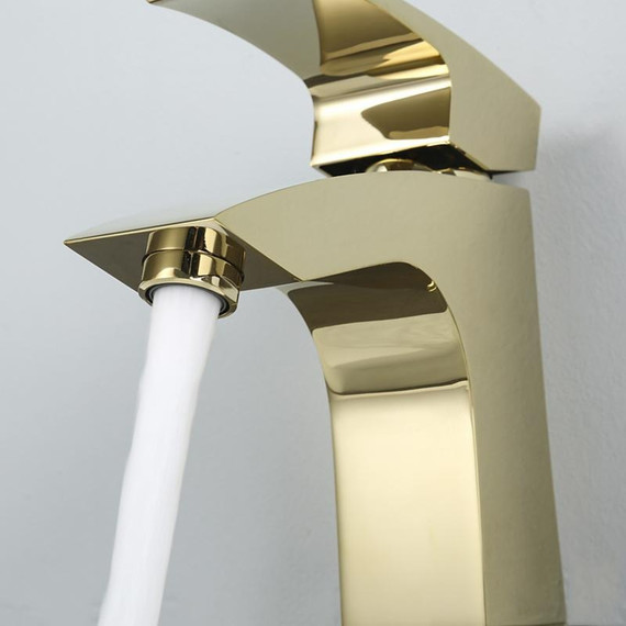 Смеситель для раковины Gappo G1007-13, золото - фото 3