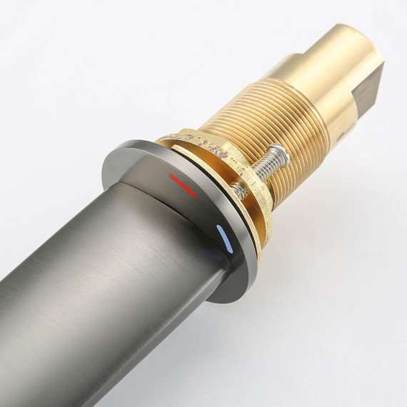 Смеситель для раковины Gappo G1052-89, оружейная сталь, Цвет производителя: оружейная сталь - фото 5