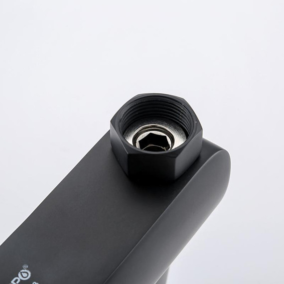 Смеситель для ванны с душевым гарнитуром Gappo Aventador G3250, черный/хром - фото 17