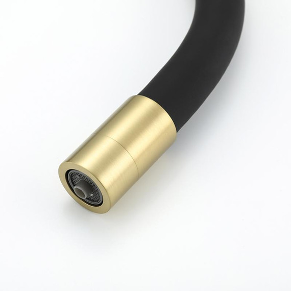 Смеситель для кухни Gappo G4398-33, золото/черный - фото 25