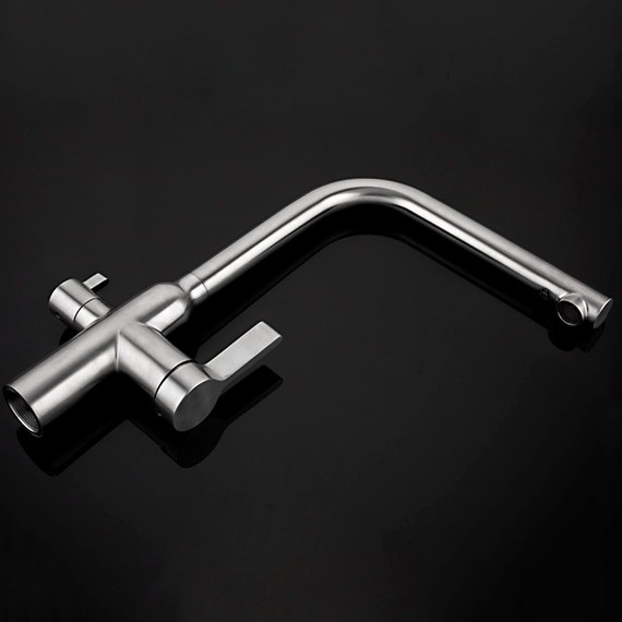 Смеситель для кухни Gappo G4399-4, сатин - фото 7