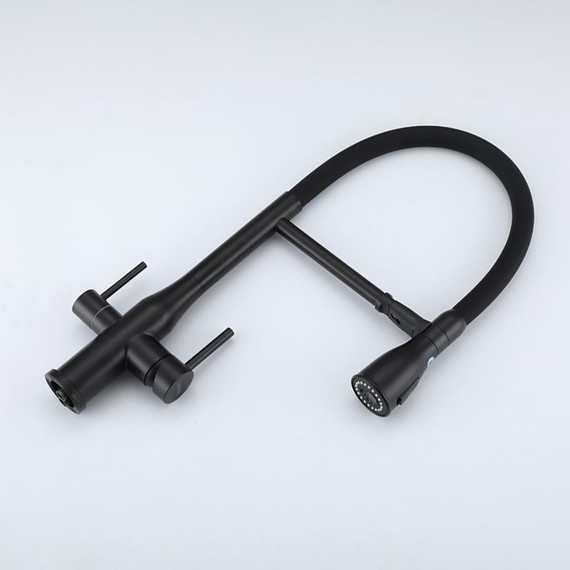 Смеситель для кухни Gappo G4399-76, черный - фото 28