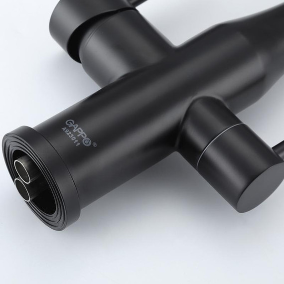 Смеситель для кухни Gappo G4399-76, черный - фото 33