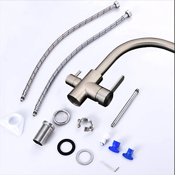 Смеситель для кухни Gappo G4399, сатин - фото 11