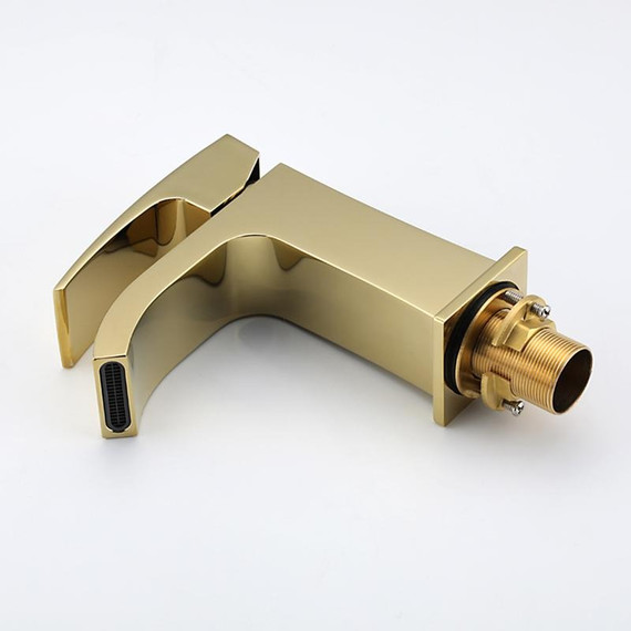 Смеситель для раковины Gappo G1007-3, золото - фото 13