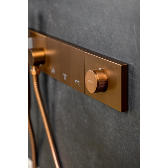 Душевая система для душа Boheme Zodiac 132-BRB, брашированная бронза - фото 3