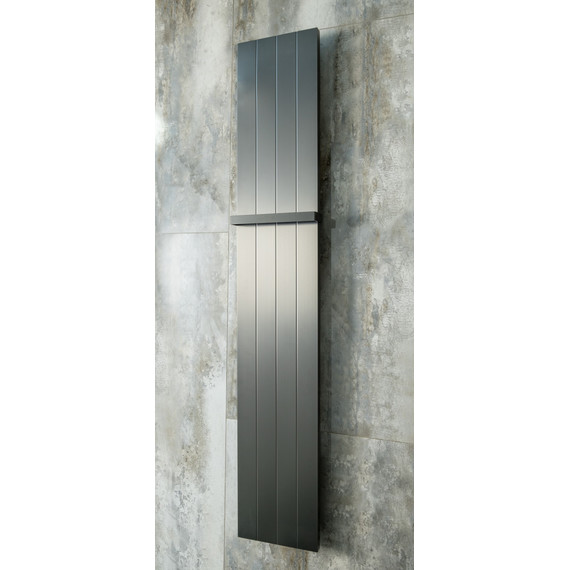 Полотенцесушитель электрический Boheme FLAT П4 1500x250 мм 725-B, чёрный - фото 4