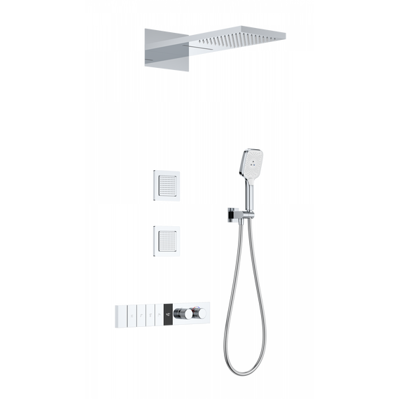 Душевая система для душа с термостатом Wonzon & Woghand WW-D4538-A-CR - фото 