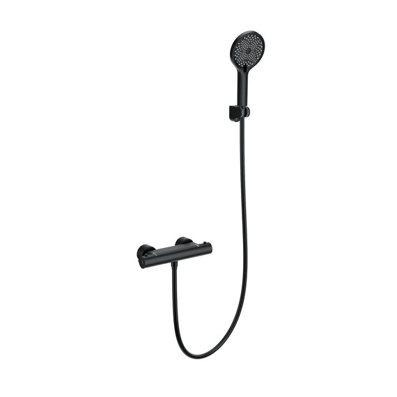 Смесители для душа с термостатом Wonzon & Woghand Inn WW-B2003-A-MB, чёрный - фото 