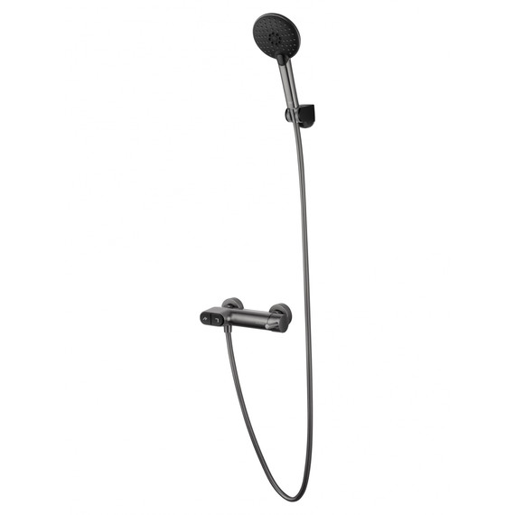 Смесители для душа Wonzon & Woghand Muse WW-A30902-BGG, тёмный графит - фото 