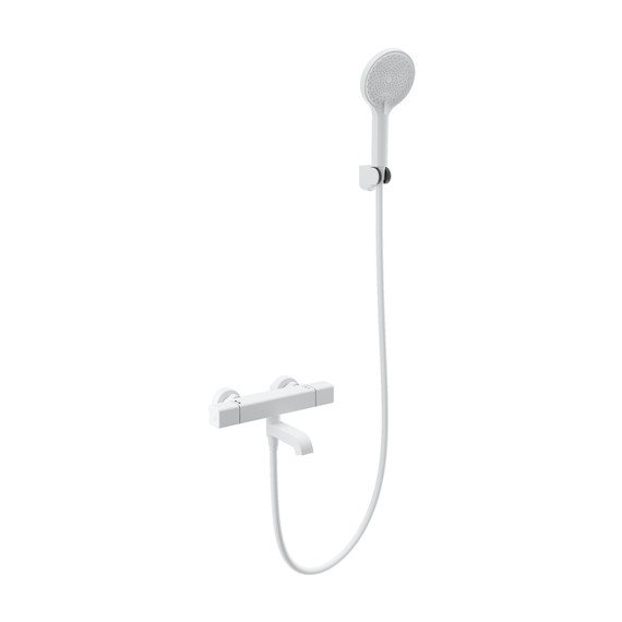 Смесители для ванны с термостатом Wonzon & Woghand Stay WW-B2016-A1-MW, белый - фото 