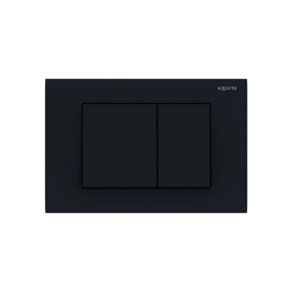 Кнопка смыва Aquatek KDI-0000012, чёрный матовый - фото 