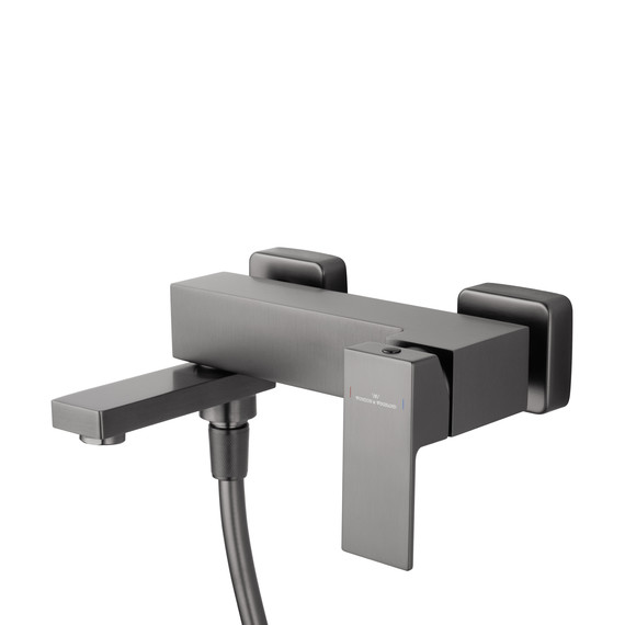 Смесители для ванны Wonzon & Woghand Cube WW-88639016-BGM, тёмный графит - фото 6