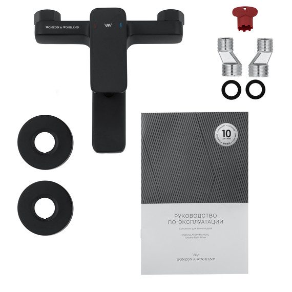 Смесители для ванны Wonzon & Woghand Arnie WW-693101-MB, чёрный - фото 6