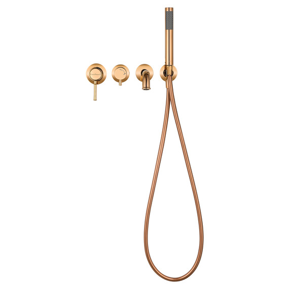 Смесители для ванны Wonzon & Woghand Tor WW-88889073-RG (со скрытой частью) розовое золото - фото 2