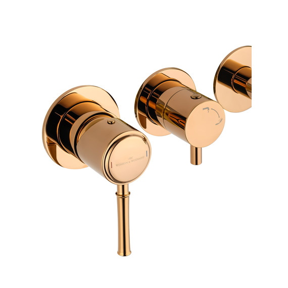 Смесители для ванны Wonzon & Woghand Tor WW-88889073-RG (со скрытой частью) розовое золото - фото 4