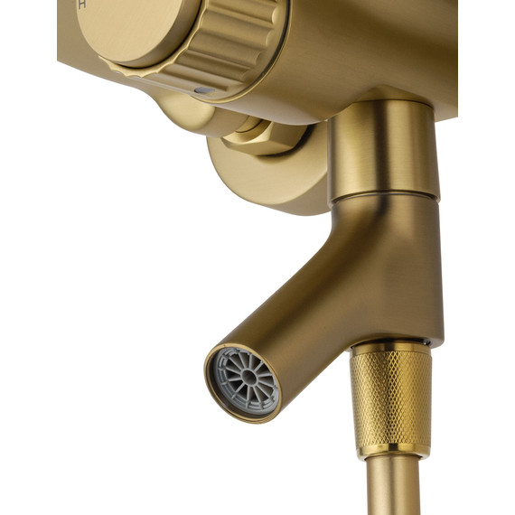 Смесители для ванны Wonzon & Woghand Click WW-FE05L221-BG, золото - фото 4