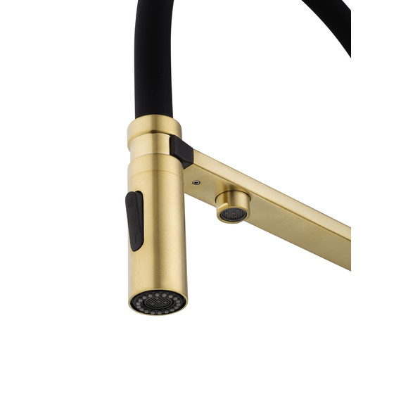 Смесители для кухни Wonzon & Woghand WW-88458009-BG, золото - фото 4