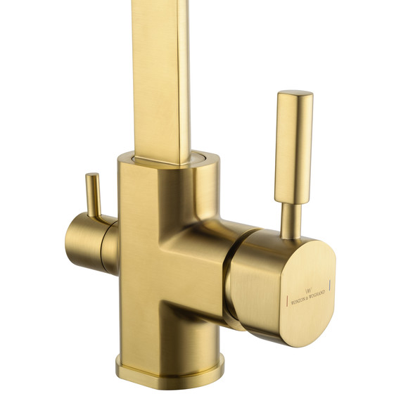 Смесители для кухни Wonzon & Woghand WW-88458003-BG, золото - фото 4