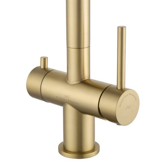 Смесители для кухни Wonzon & Woghand WW-3211-BG, золото - фото 4