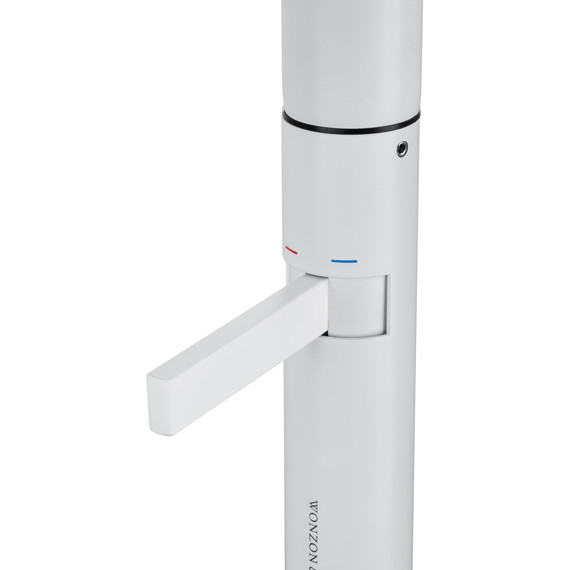 Смеситель для раковины высокий Wonzon & Woghand WW-6068-MW, белый - фото 4