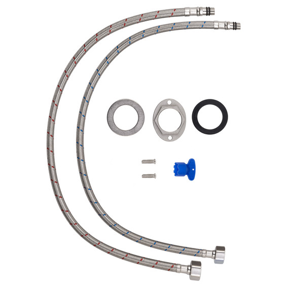 Смеситель для раковины высокий Wonzon & Woghand WW-6068-BGG, тёмный графит - фото 5