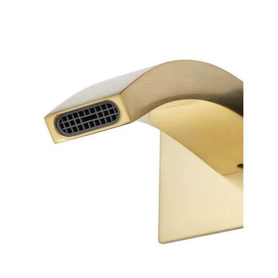 Смеситель для раковины настенный Wonzon & Woghand Fit WW-88869009-BG (со скрытой частью) золото - фото 3