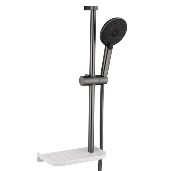 Смесители для ванны Wonzon & Woghand Alfa WW-AE3201-BGG, тёмный графит - фото 7