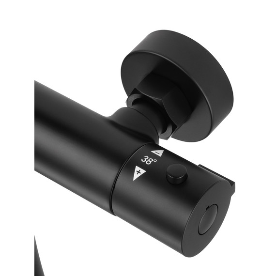 Смесители для душа с термостатом Wonzon & Woghand Inn WW-B2065-A-MB, чёрный - фото 5