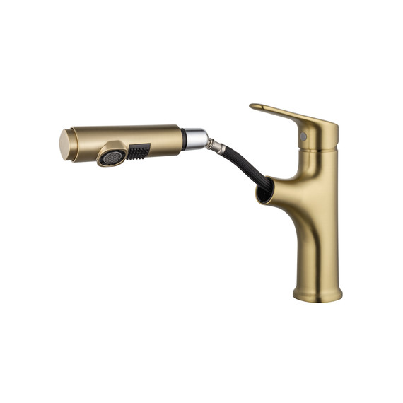 Смесители для раковины Wonzon & Woghand WW-AE4151-BG, золото - фото 2