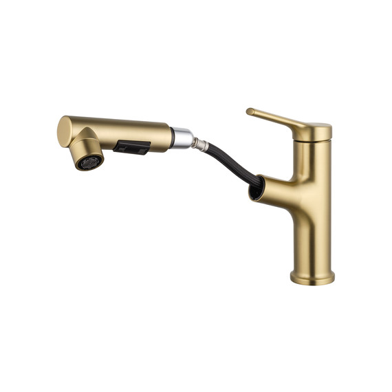 Смесители для раковины Wonzon & Woghand WW-A40862-BG, золото - фото 2