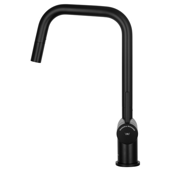 Смесители для кухни Wonzon & Woghand WW-6018-MB, чёрный - фото 3