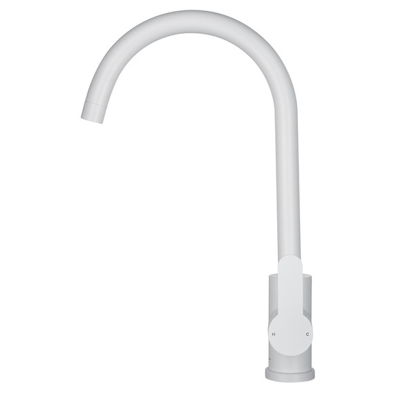 Смесители для кухни Wonzon & Woghand WW-AE4554-MW, белый - фото 2