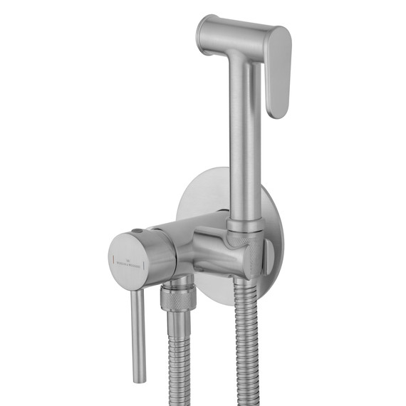 набор для гигиенического душа Wonzon & Woghand Stick WW-88829902-BN (со скрытой частью) никель - фото 2