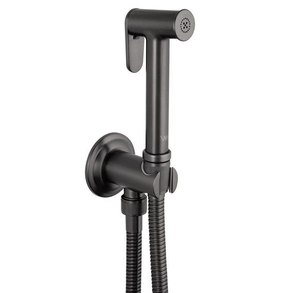 набор для гигиенического душа Wonzon & Woghand Steam WW-88849008-BGM (со скрытой частью) тёмный графит - фото 5