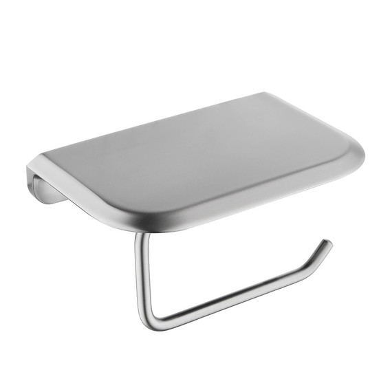 Держатель для туалетной бумаги Abber Nord AA1530SP, цвет сатин - фото 