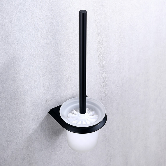 Ершик для унитаза Abber Nord AA1532B, цвет чёрный матовый - фото 2