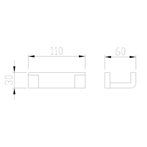 Набор крючков Abber Westen AA1750SP, цвет сатин - фото 3