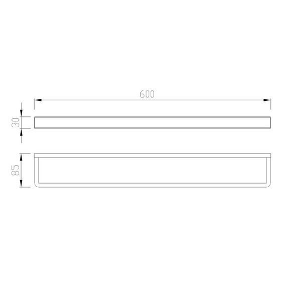 Держатель для полотенец Abber Westen AA1755NG, цвет никель - фото 3