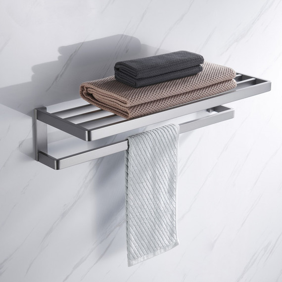 Полка для полотенец Abber Westen AA1758SP, цвет сатин - фото 2