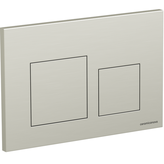 Кнопка смыва Ceramicanova Balance Square CN12-002BN, брашированный никель - фото 2